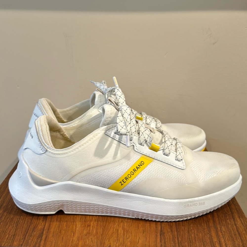 Cole Haan ZeroGrand ZG Winner Sneaker White Leather size 7.5